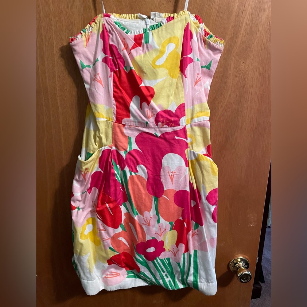 Lilly Pulitzer Size 10 Colorful Dress with Pockets!